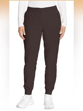 Eddie Bauer rainier jogger fleece lined black pants NEW NWT
